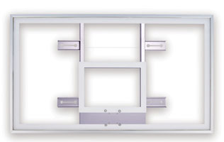 FT222H Gymnasium Acrylic Basketball Backboard