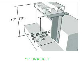 T bracket drawing