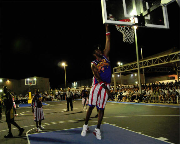 harlem globetrotters sport floor