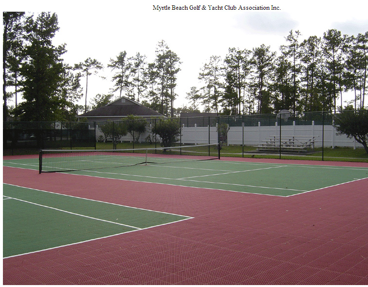 Myrtle Beach Golf & Yatch Club Tennis Courts