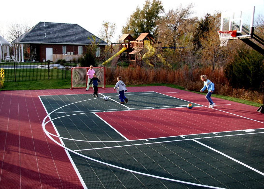 sport floor backyard court