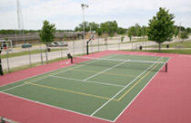 sport floor tennis court tile