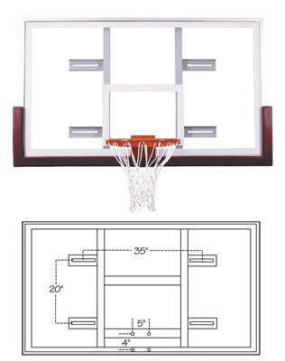 First Team Glass Backboards