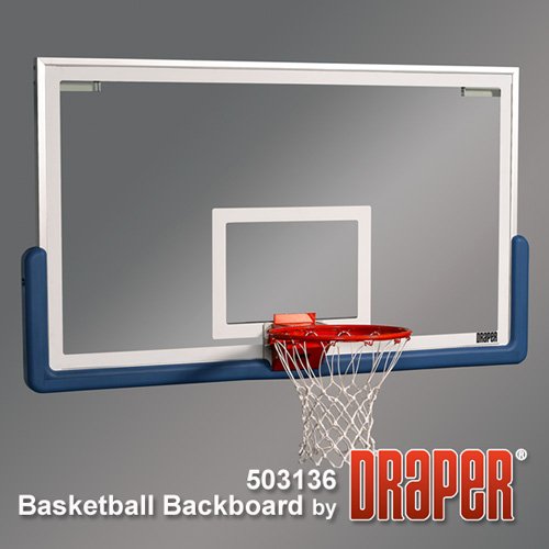 SWD Stationary Main Court Wall Mount Basketball Goal
