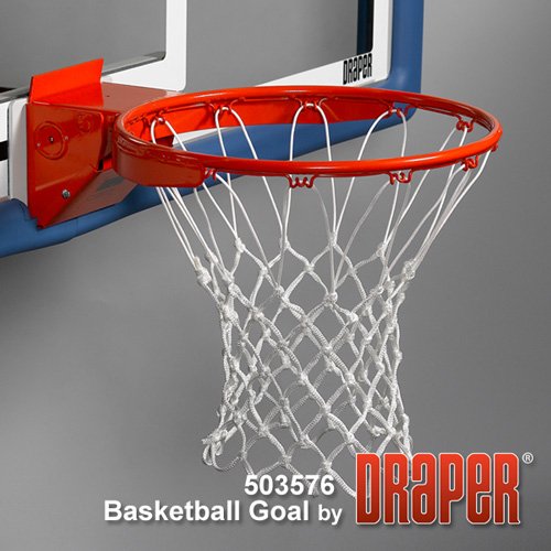 DGW-E Electric Wall Mounted Side-Folding Basketball Backstop