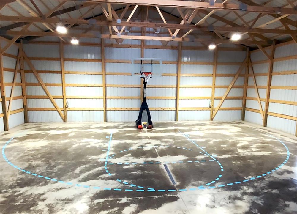 Basketball Court Stencil Kit