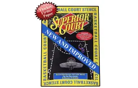 Basketball Court Stencil Kit