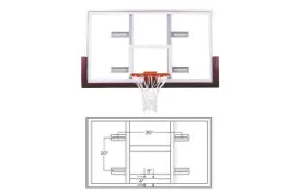 First Team Glass Backboards