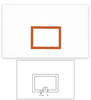 FT265 Steel Basketball Backboard