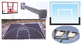 Outdoor Basketball Parts