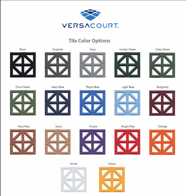 Tile Color Chart